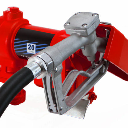 Fuel Transfer Pump 12 Volt 20 GPM Diesel Gas Gasoline Kerosene