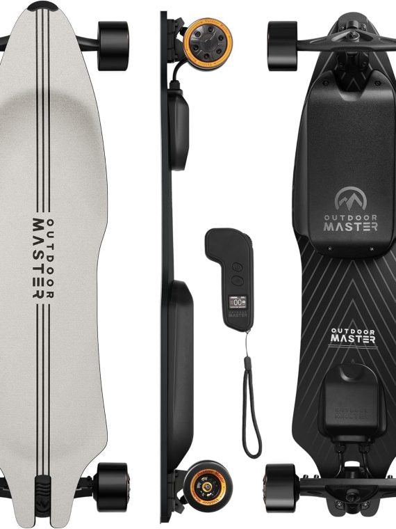 Caribou Electric Skateboard �� 32 MPH, 26 Mile Range, Dual 1000W Motors, Longboard for Adults & Teens, 6-Month Warranty
