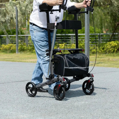 Heavy Duty Standing Upright Rollator Senior Walker