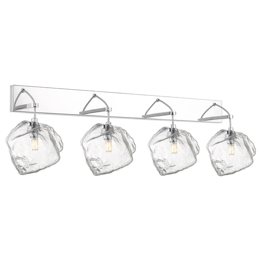63131LED'sP-MSS/CLR 4 Light Wall / Vanity in Mirrored