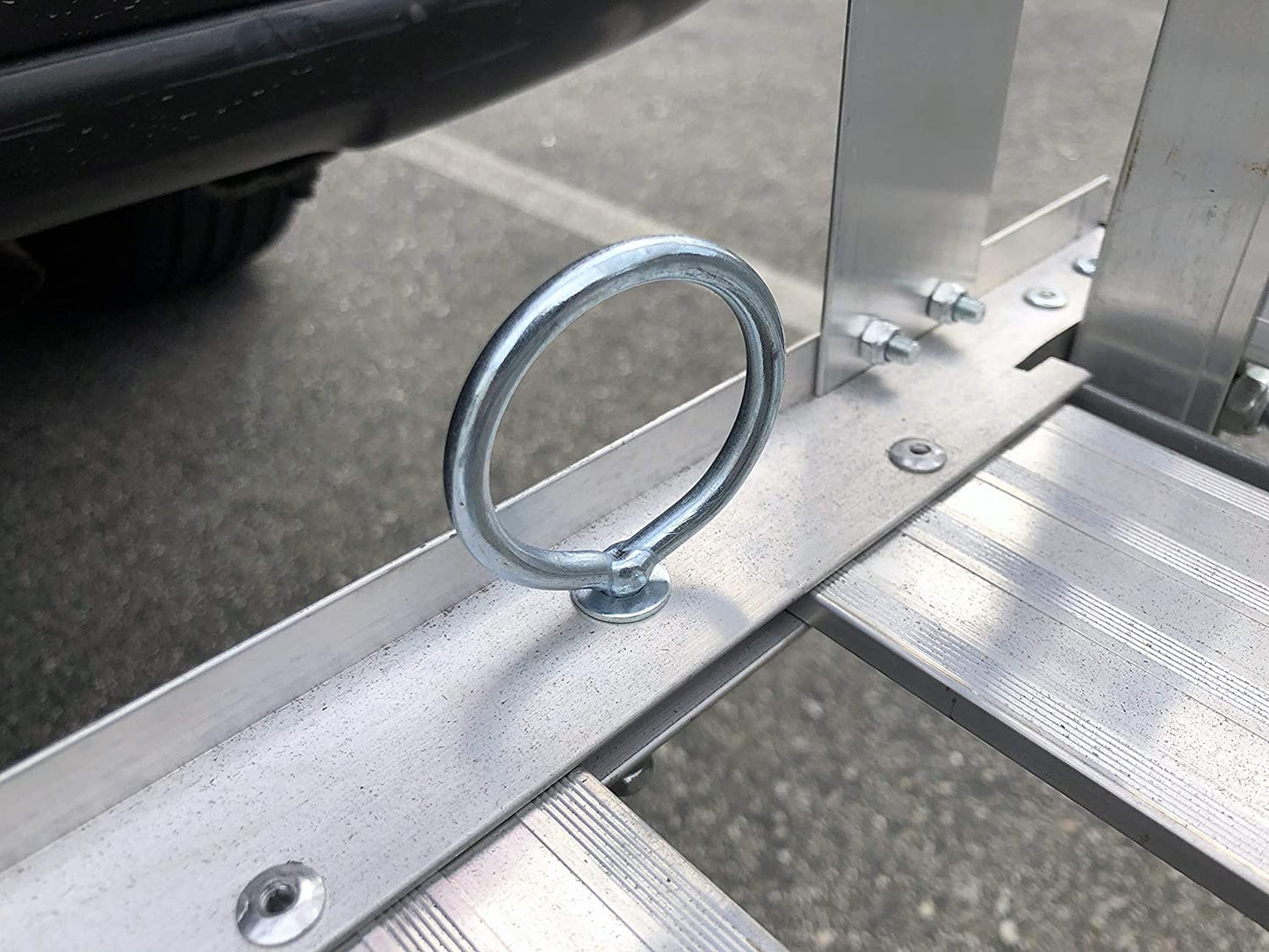 80779 Aluminum Hitch Mount Cargo Carrier with 47�测�� Long Ramp, 1 Pack