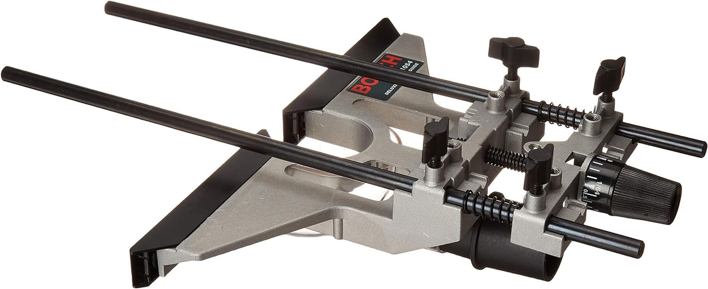 BOSCH 1617EVSPK Wood 12 Amp Router Tool Combo Kit 2.25 Horsepower Plunge Router & Fixed Base with a Variable Speed