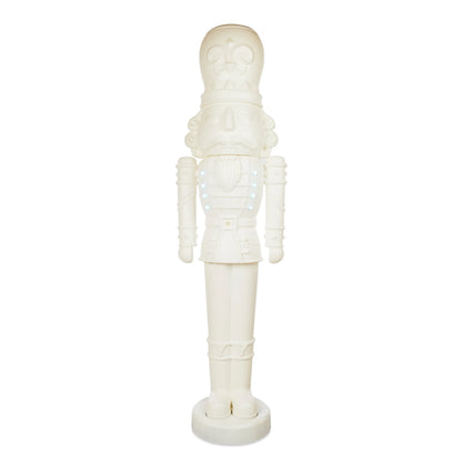 Animated White Nutcracker Blow Mold, 75 in, 6.25 ft, by Holiday Time