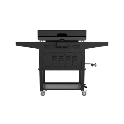 Clearance Sale,Blackstone 2-Burner 28" Griddle with Electric Air Fryer and Hood